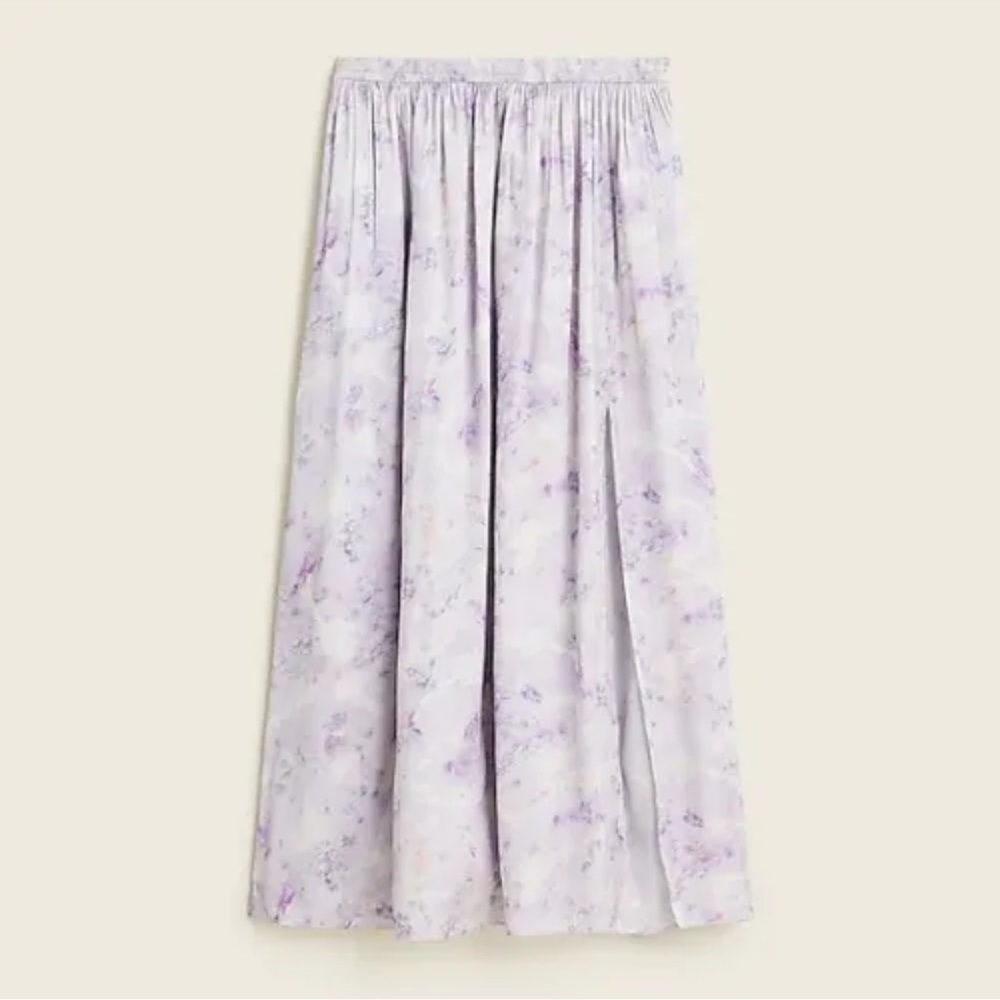 J.Crew new without tags sateen skirt with pockets size medium